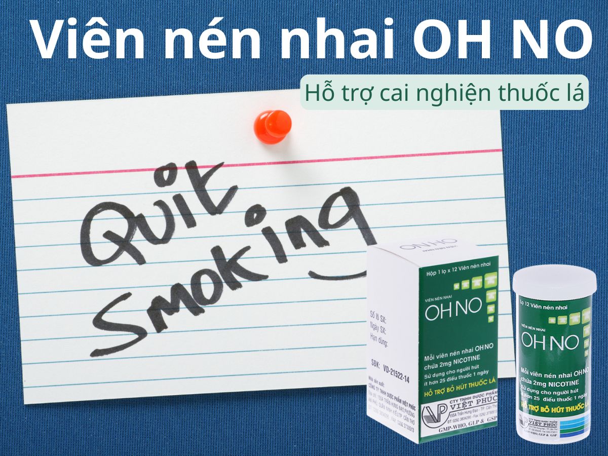 Viên nén nhai OH NO 18 Viên nén nhai OH NO