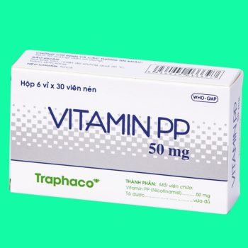 Thuốc Vitamin PP 50mg Traphaco có tác dụng phòng ngừa tình trạng thiếu hụt nicotinamid