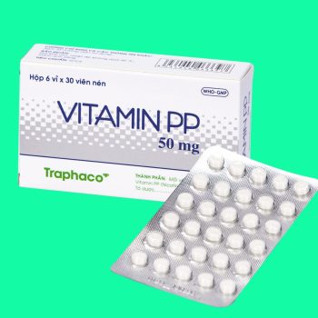 Thuốc Vitamin PP 50mg Traphaco có tác dụng phòng ngừa tình trạng thiếu hụt nicotinamid