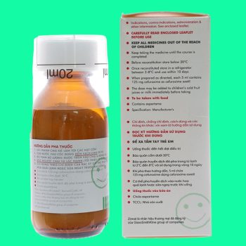 Zinnat Suspension 125mg