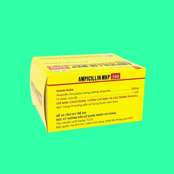 ampicillin 500mg mekophar 7