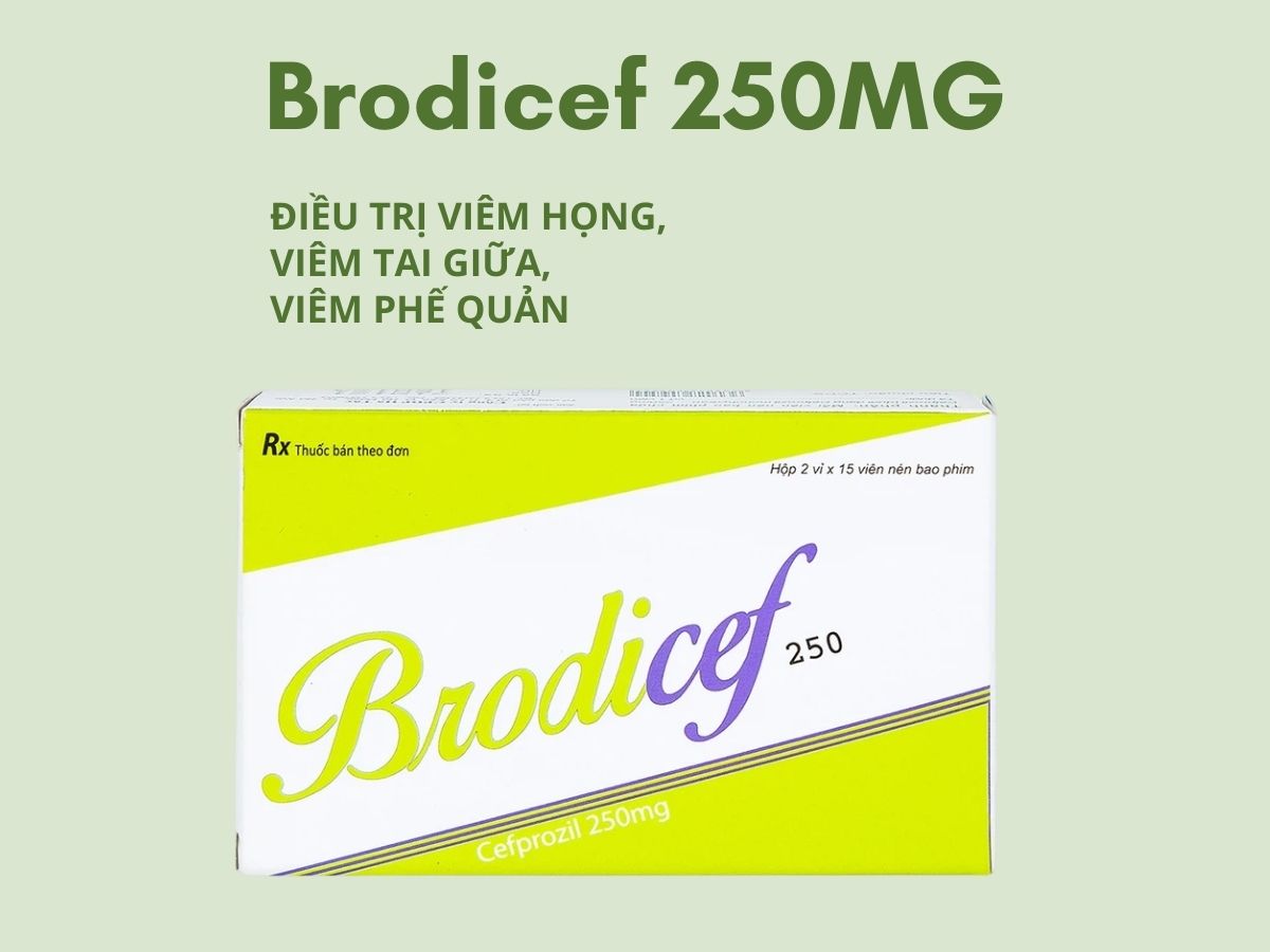 Brodicef 250mg 10 Brodicef 250mg