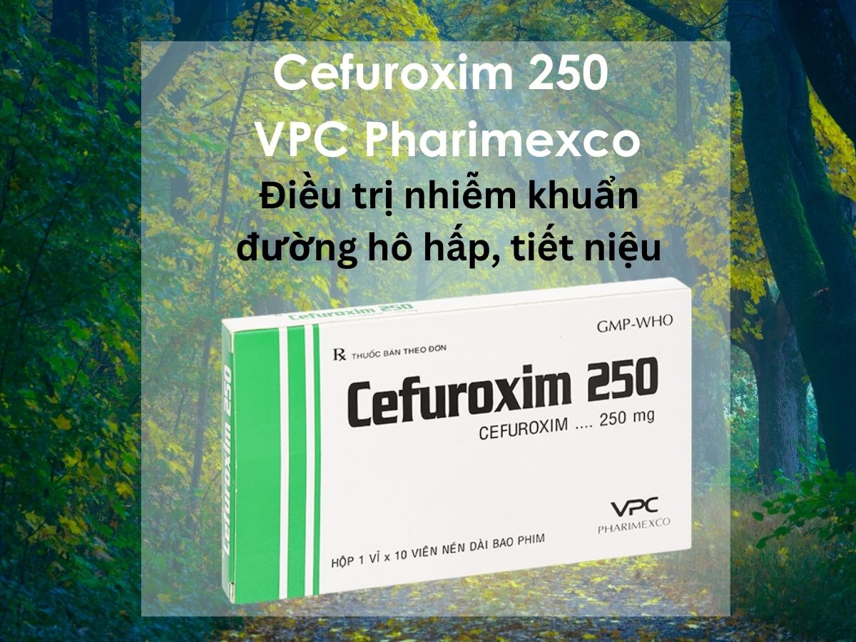 Cefuroxim 250 VPC Pharimexco