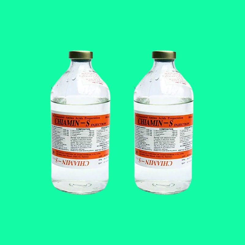 Chiamin-S Injection 500ml được chỉ định trong trị liệu dinh dưỡng
