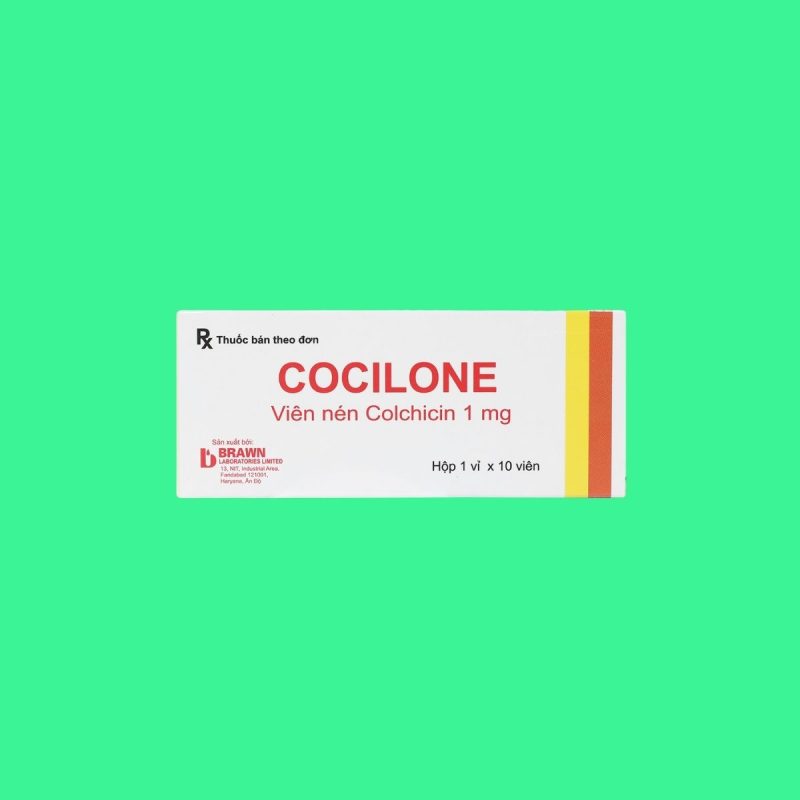 Thuốc Cocilone được chỉ định điều trị và dự phòng cơn gút cấp
