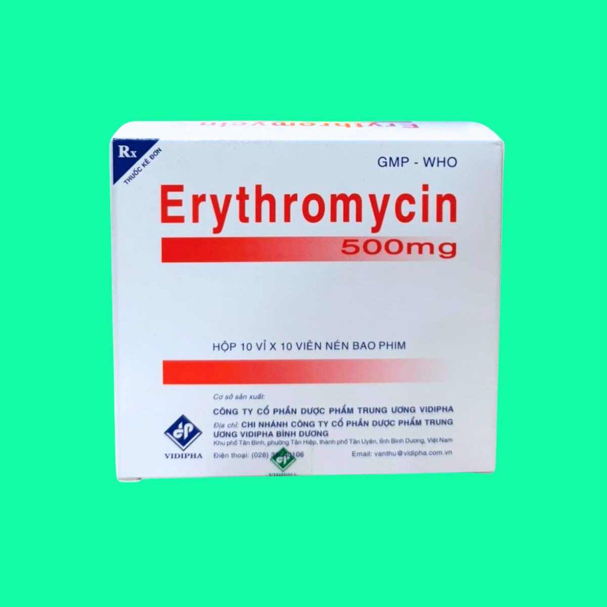 erythromycin-tab-500mg-2 Erythromycin 500mg Vidipha