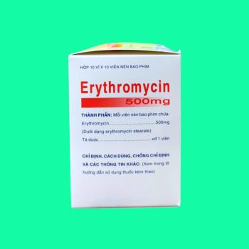 Erythromycin 500mg Vidipha 6 Erythromycin 500mg Vidipha