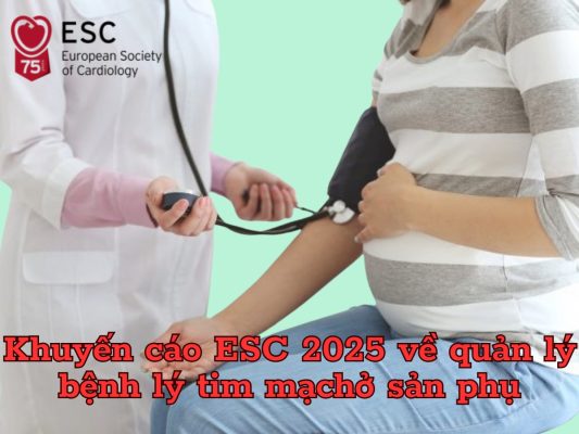Khuyến cáo ESC 2025 về quản lý bệnh lý tim mạch ở sản phụ