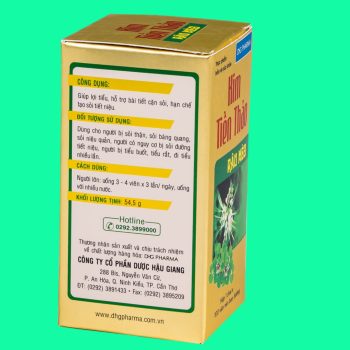 Kim Tiền Thảo Râu Mèo DHG có tác dụng hỗ trợ lợi tiểu, hỗ trợ bài tiết cặn sỏi