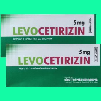 Thuốc Levocetirizin 5mg Danapha có tác dụng giúp giảm các triệu chứng viêm mũi dị ứng