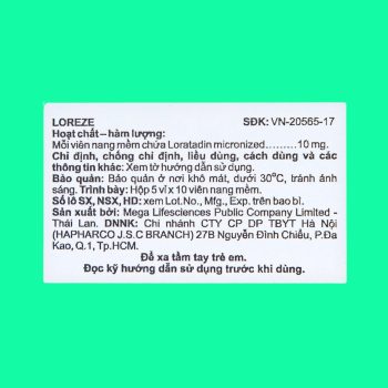 Loreze 10mg