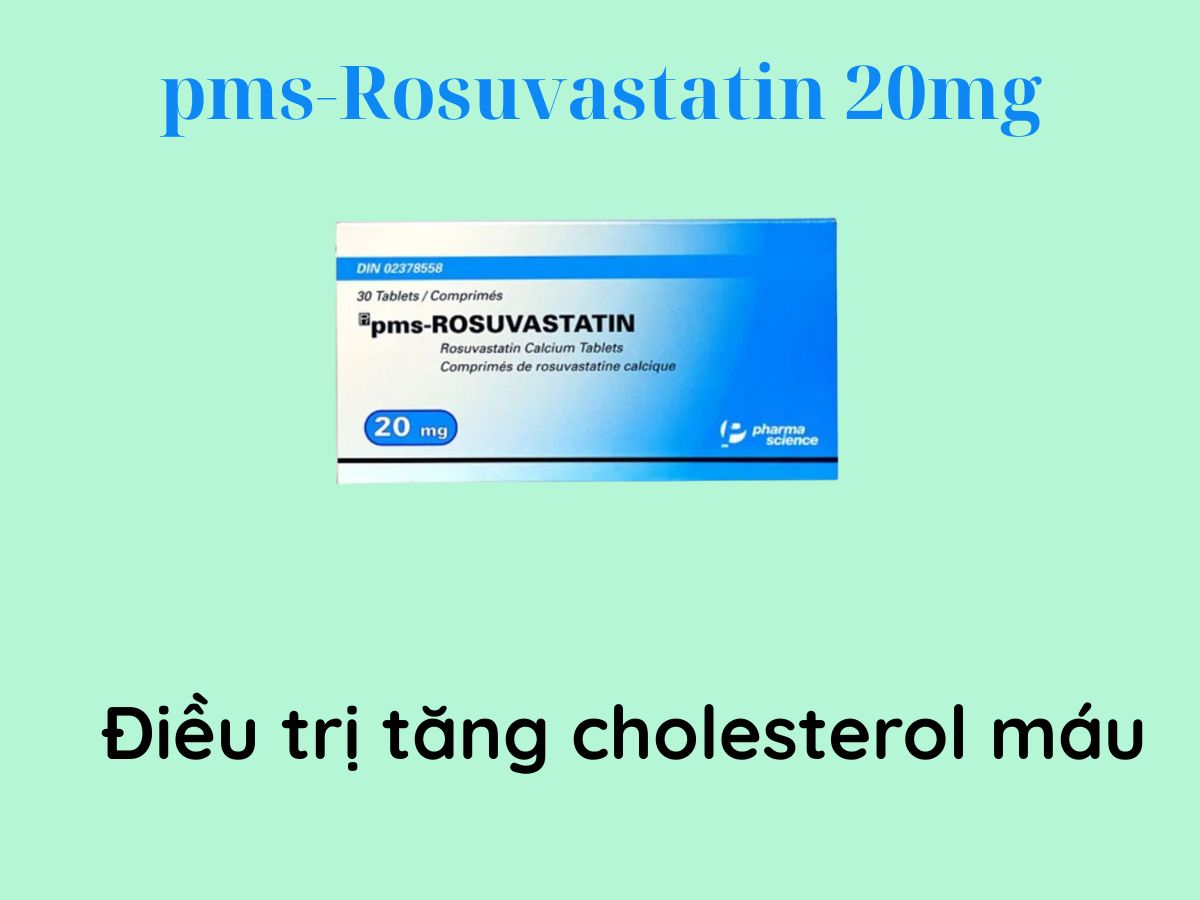 Pms-Rosuvastatin 20mg