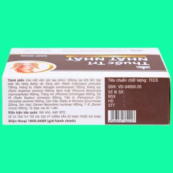 Thuốc Trĩ Nhất Nhất có tác dụng giảm cảm giác đau rát ở vùng hậu môn