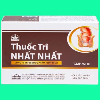Thuốc Trĩ Nhất Nhất có tác dụng giảm cảm giác đau rát ở vùng hậu môn