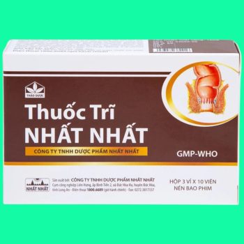 Thuốc Trĩ Nhất Nhất có tác dụng giảm cảm giác đau rát ở vùng hậu môn