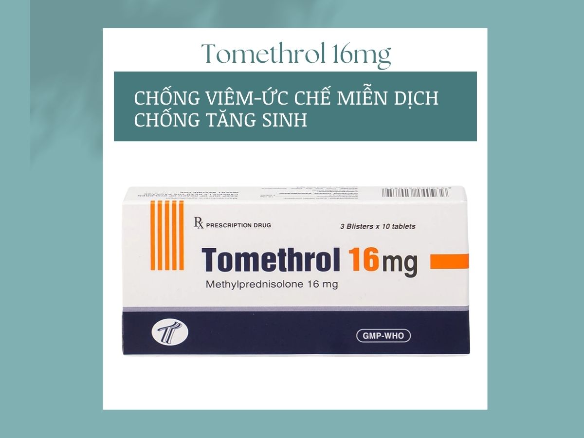 Tomethrol 16mg 10 Tomethrol 16mg