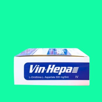 Vin-Hepa 500 4 Thuốc Vin-Hepa 500mg/5ml được chỉ định trong hỗ trợ điều trị các bệnh lý ở gan