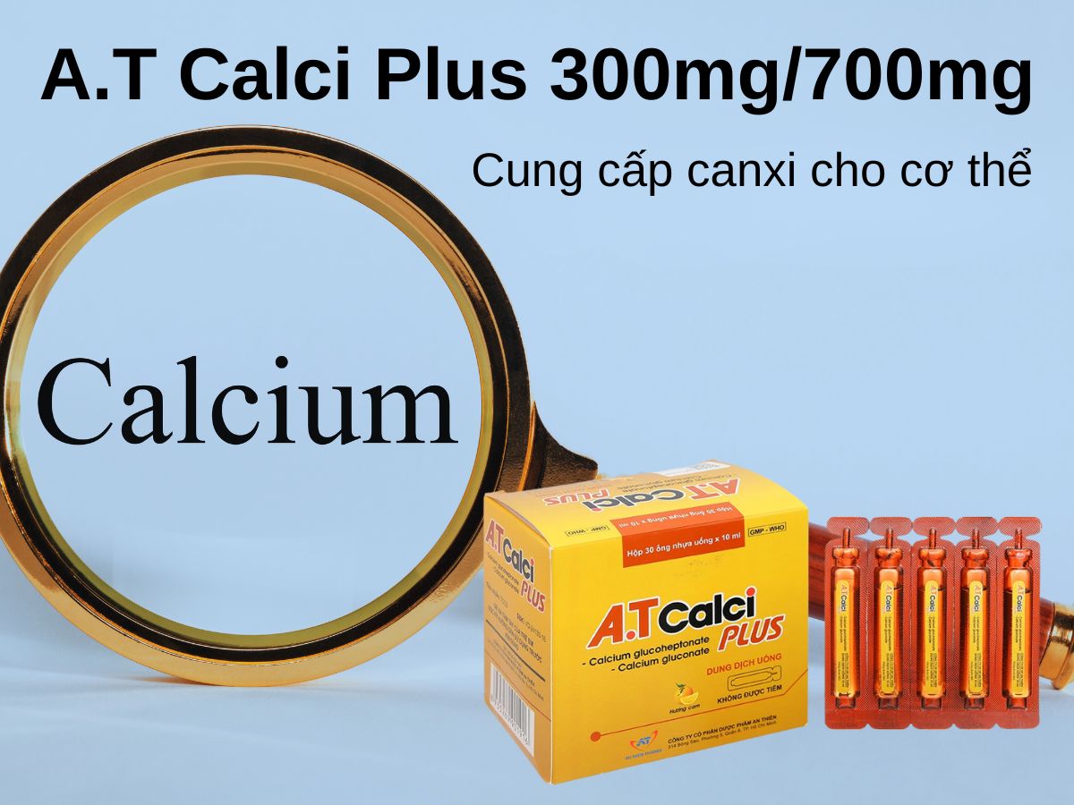 A.T Calci Plus 300mg/700mg 18 A.T Calci Plus 300mg/700mg