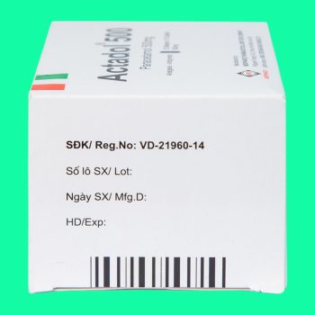 Actadol 500 6 Thuốc Actadol 500 giúp hạ sốt, giảm đau mức độ nhẹ đến vừa