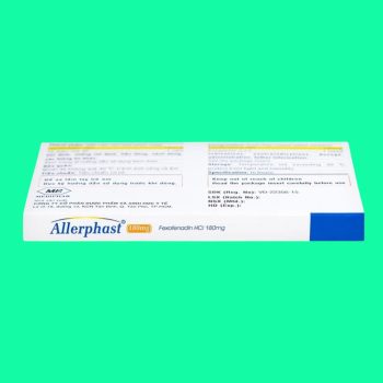 Allerphast 180mg 4 Allerphast 180mg
