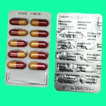 Thuốc Amoxicillin 500mg Mekophar điều trị các trường hợp nhiễm khuẩn do vi khuẩn nhạy cảm với thuốc