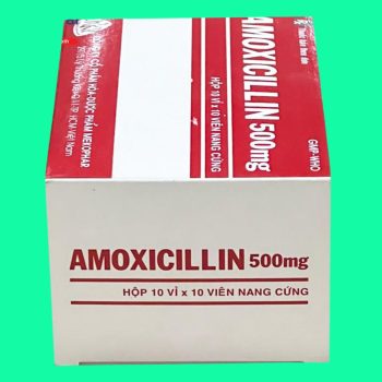 Thuốc Amoxicillin 500mg Mekophar điều trị các trường hợp nhiễm khuẩn do vi khuẩn nhạy cảm với thuốc