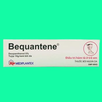 Kem bôi da Bequantene 5% Mediplantex giúp làm dịu tình trạng ngứa