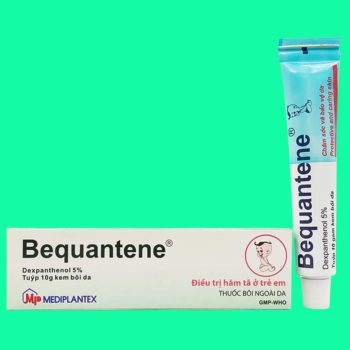 Kem bôi da Bequantene 5% Mediplantex giúp làm dịu tình trạng ngứa