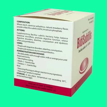 BidiSubtilis Probiotics Bidiphar