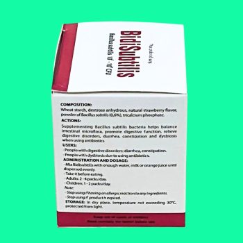 BidiSubtilis Probiotics Bidiphar
