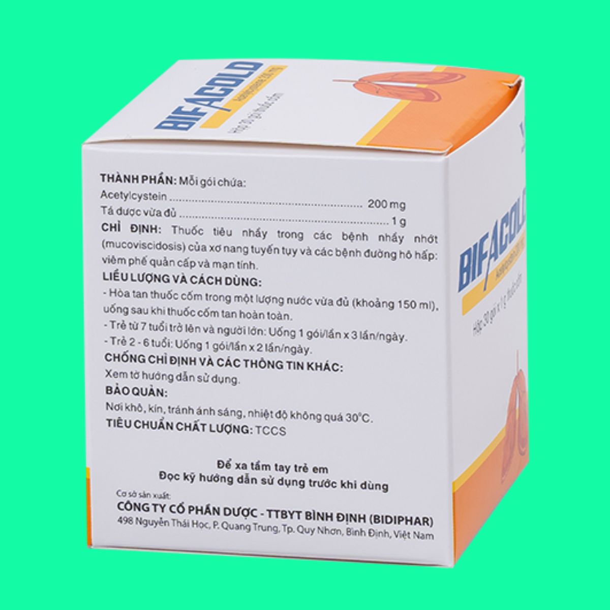 Bifacold 200mg (5) Bifacold 200mg