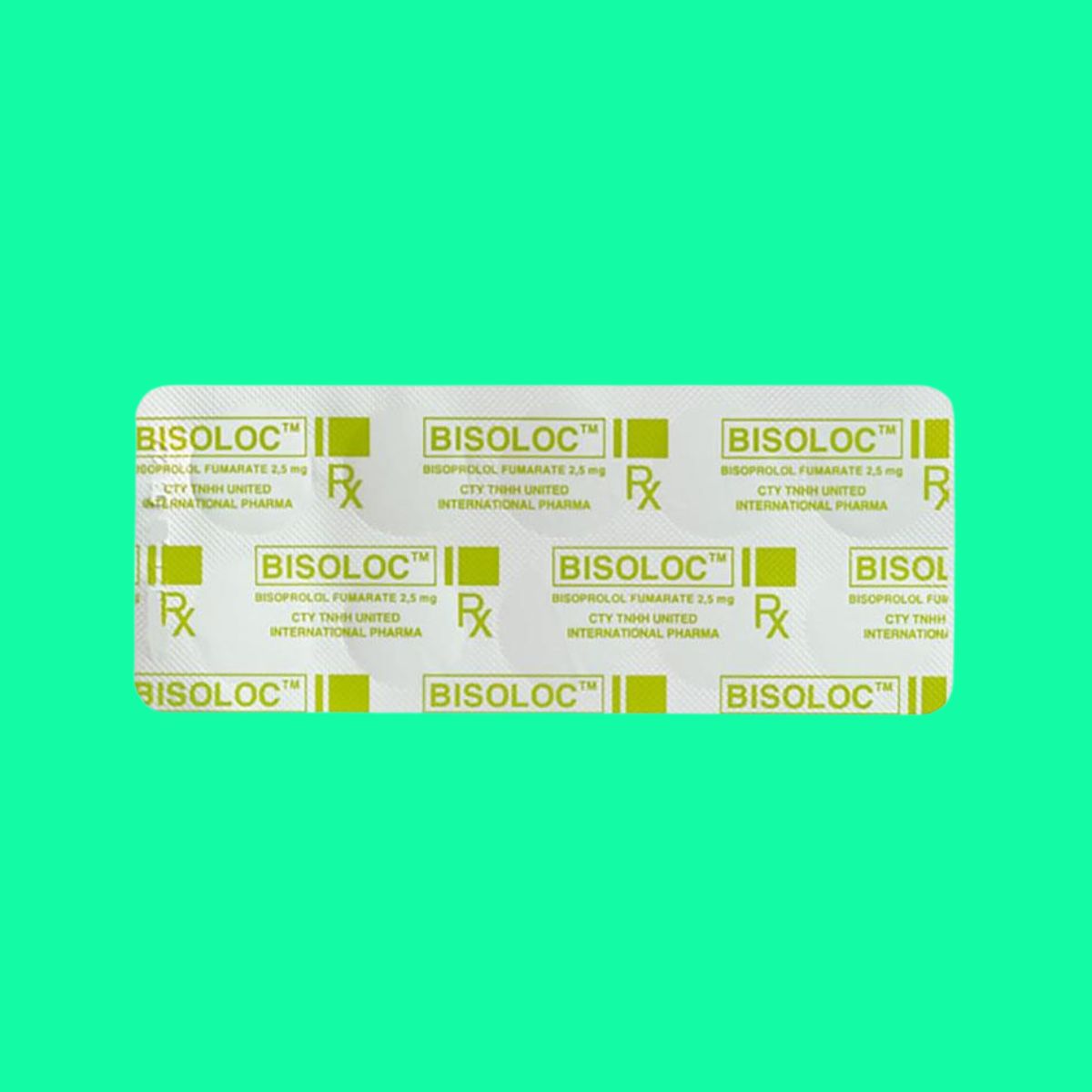 Bisoloc 2.5mg (8) Bisoloc 2.5mg