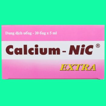 Dung dịch uống Calcium-NIC Extra bổ sung canxi và vitamin