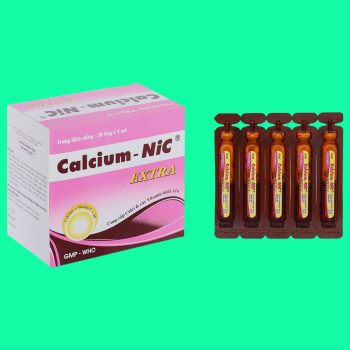 Dung dịch uống Calcium-NIC Extra bổ sung canxi và vitamin
