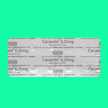 Carsantin 6.25mg 12 Carsantin 6.25mg