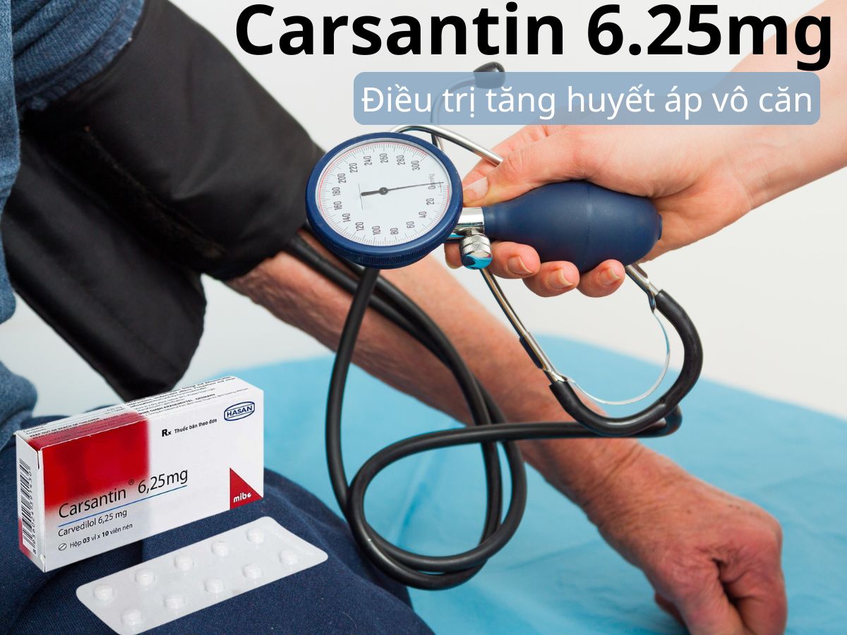 Carsantin 6.25mg 16 Carsantin 6.25mg