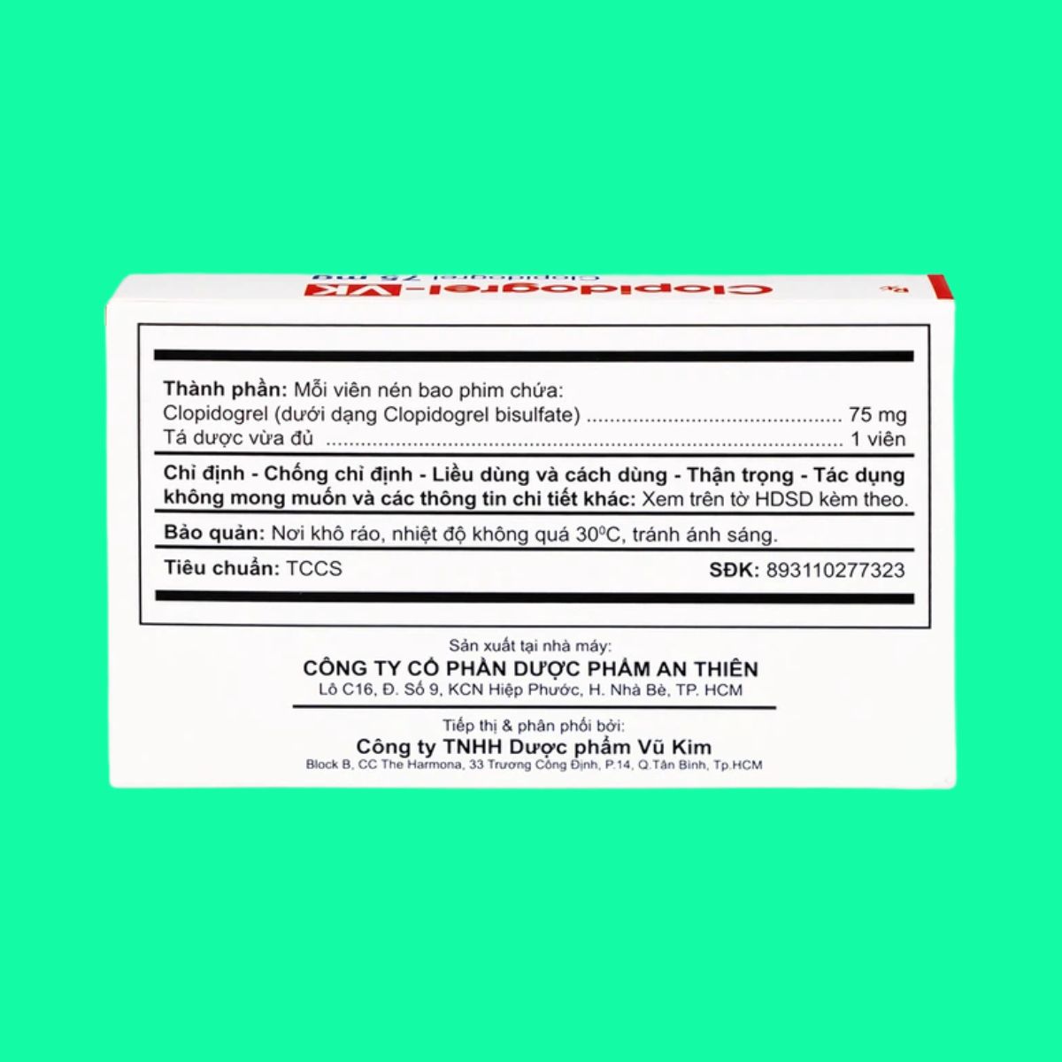 Clopidogrel-VK 75mg (3) Clopidogrel-VK 75mg