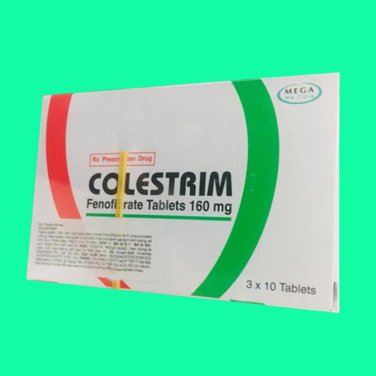 Colestrim 160mg (3) Colestrim 160mg