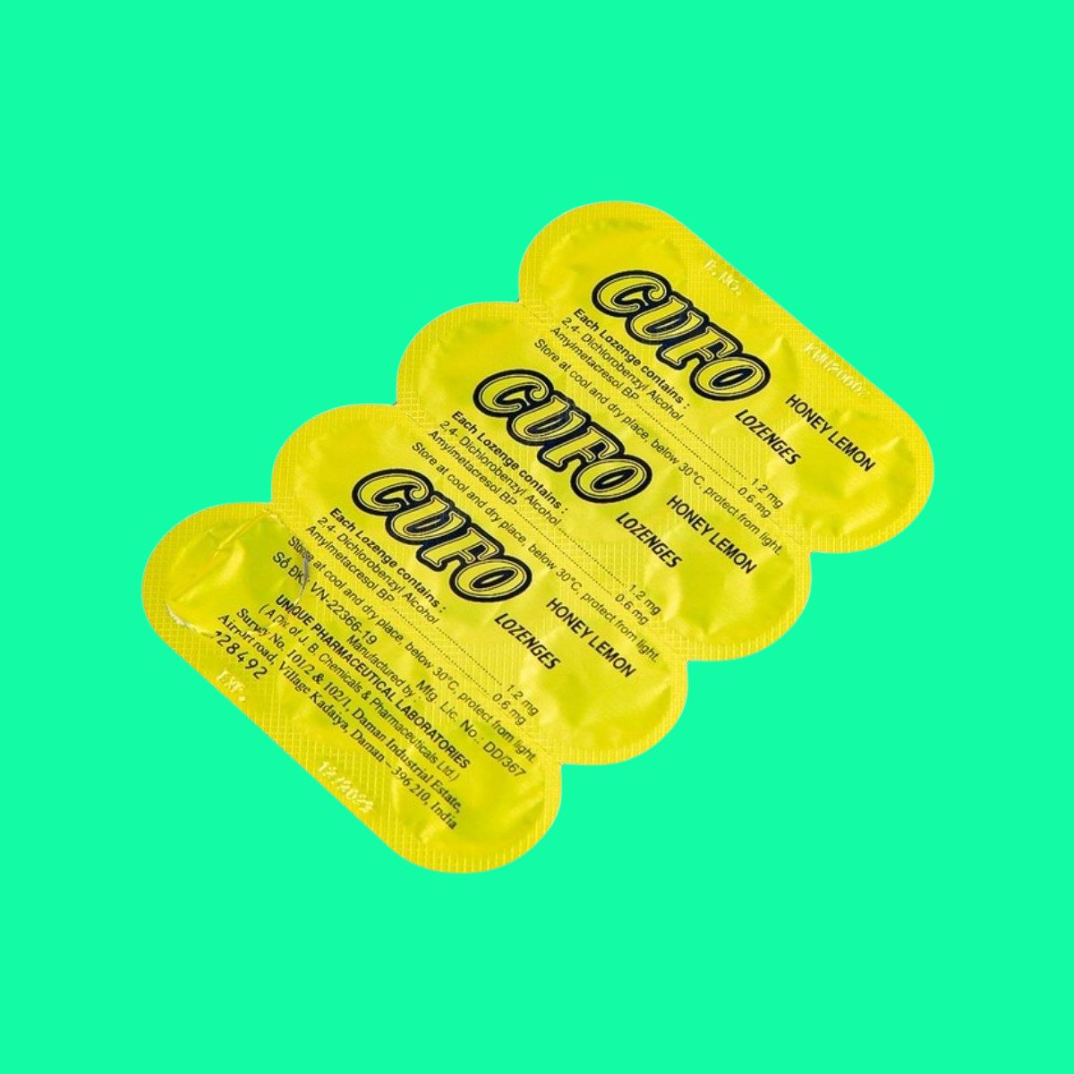 Cufo Lozenges (Honey Lemon) (11) Cufo Lozenges (Honey Lemon)