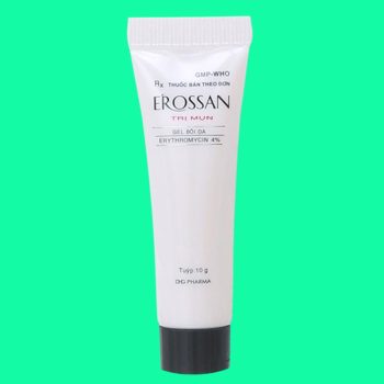 Erossan Trị Mụn 5 Thuốc Erossan Trị Mụn điều trị mụn trứng cá, mụn nhọt, mụn viêm