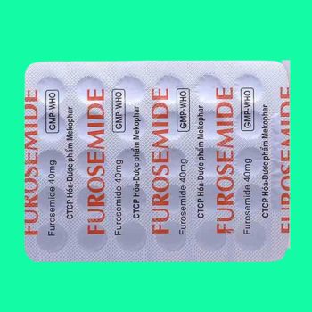 Furosemide 40mg Mekophar