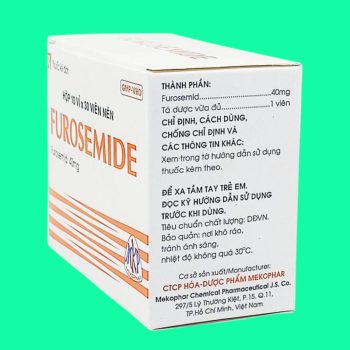 Furosemide 40mg Mekophar
