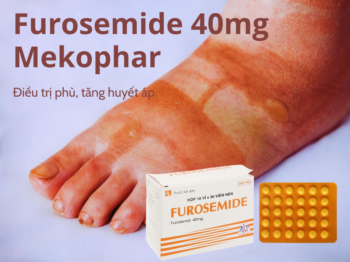 Furosemide 40mg Mekophar 15 Furosemide 40mg Mekophar