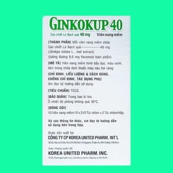 Ginkokup 40mg