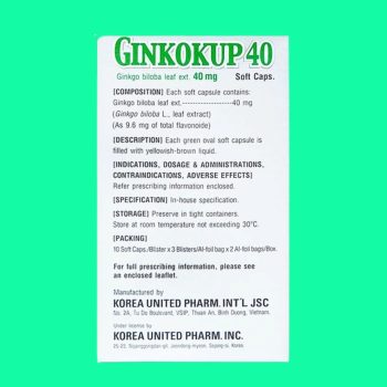 Ginkokup 40mg
