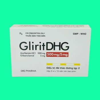 GliritDHG 500mg/5mg 3 GliritDHG 500mg/5mg