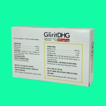 GliritDHG 500mg/5mg 6 GliritDHG 500mg/5mg