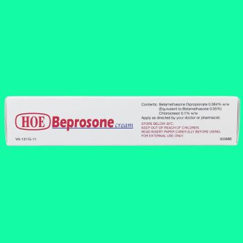 Thuốc HOE Beprosone Cream có tác dụng điều trị vêm da dị ứng, viêm da tiếp xúc