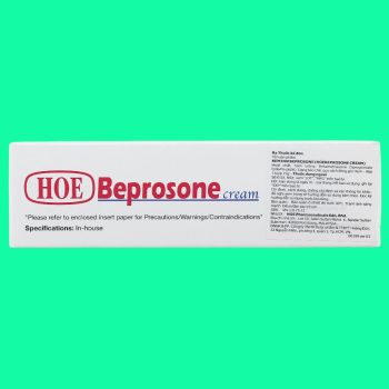 Thuốc HOE Beprosone Cream có tác dụng điều trị vêm da dị ứng, viêm da tiếp xúc