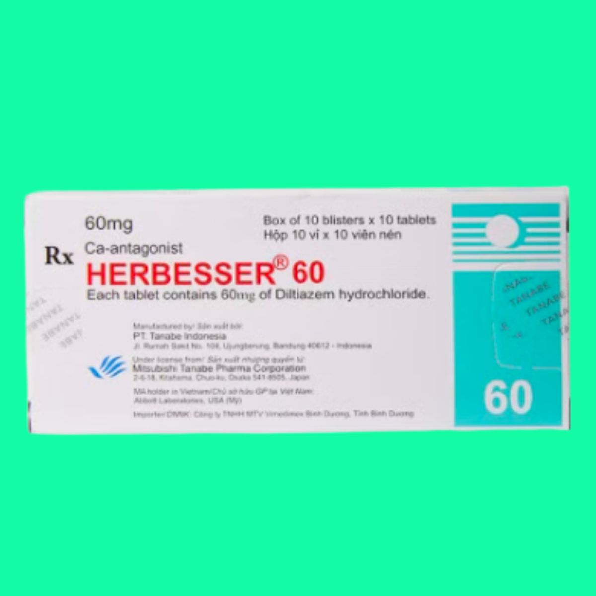 Herbesser 60mg (3) Herbesser 60mg